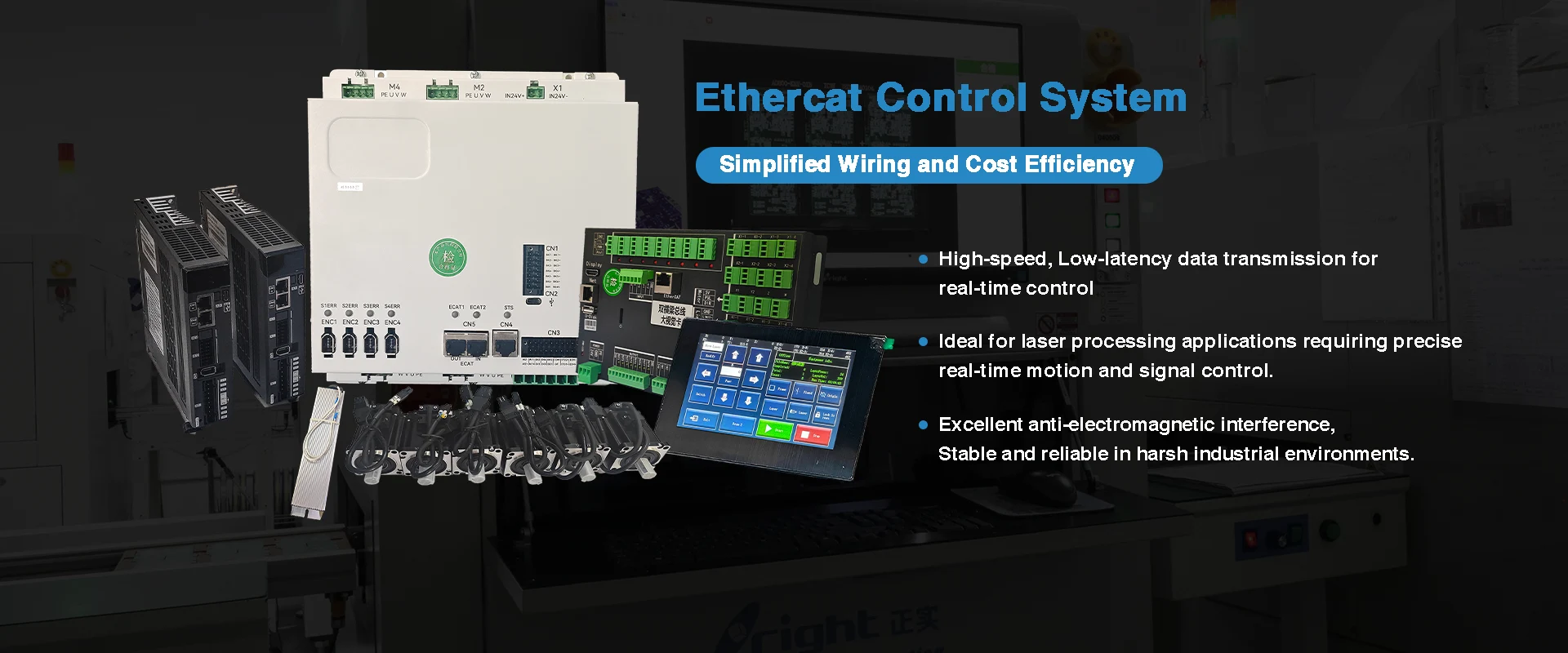 Dodavatel systému řídicího systému Ethercat