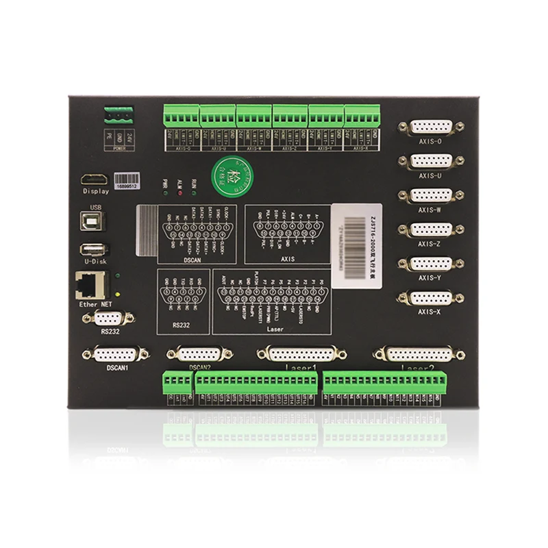 ZJS716-2000 Galvanometr Dual Flight Vision Laser Control Card