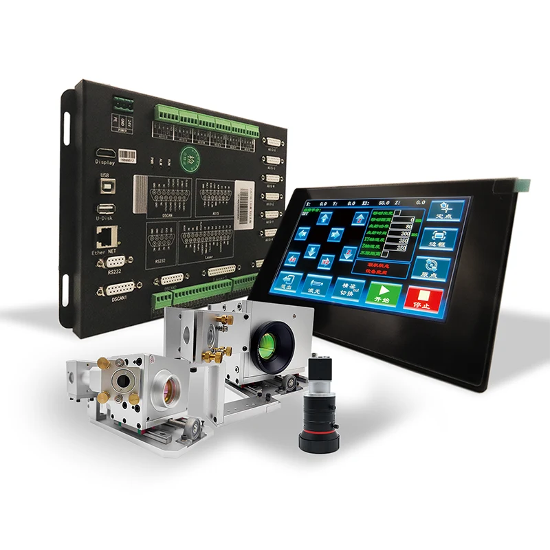 ZJS716-2000 Galvanometr Dual Flight Vision Laser Control Board for Textile